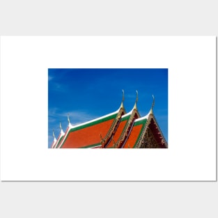 Multi-Tiered Gable Ends, Wat Arun Posters and Art